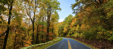 Skyline Drive in Shenandoah National Park