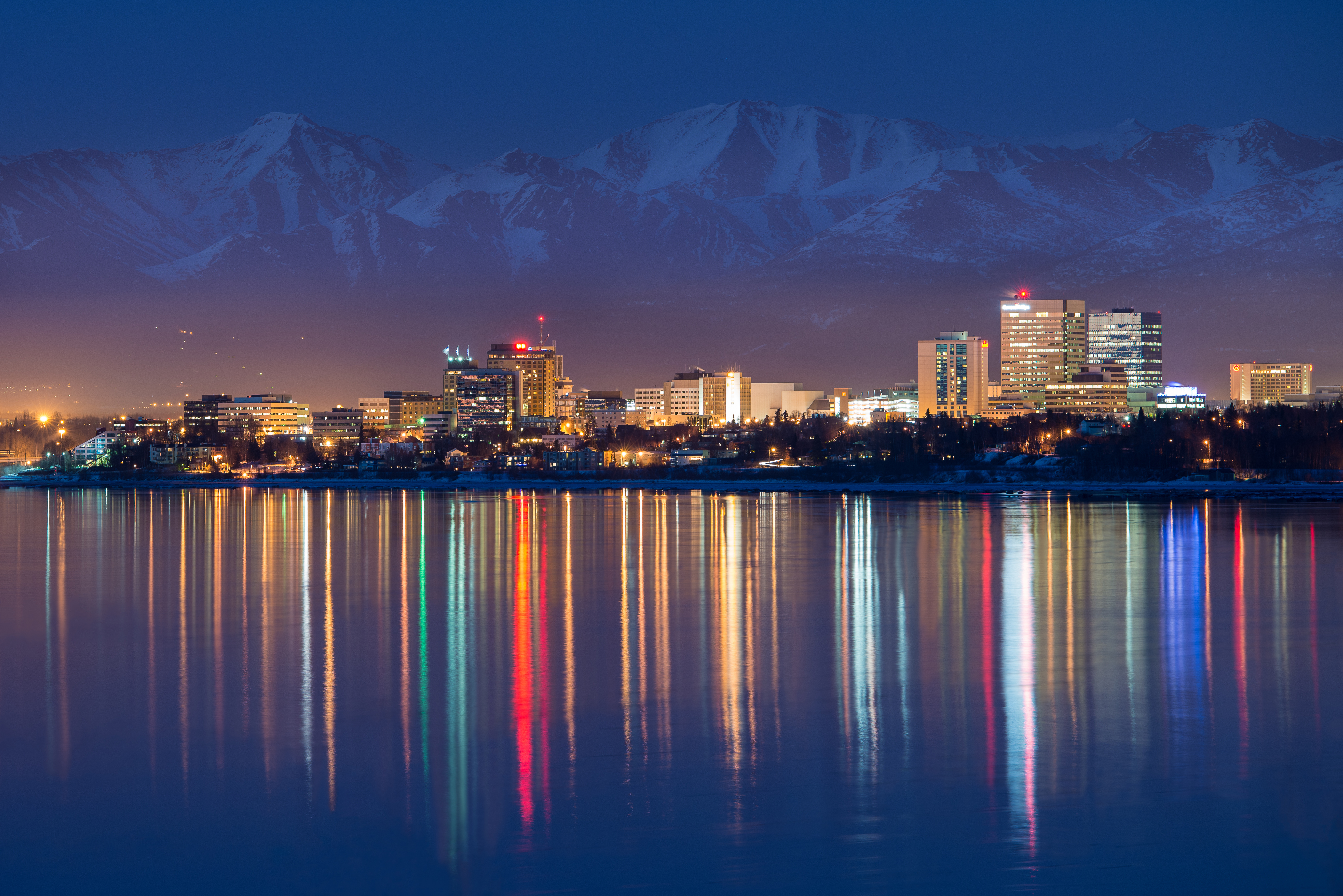 Anchorage skyline