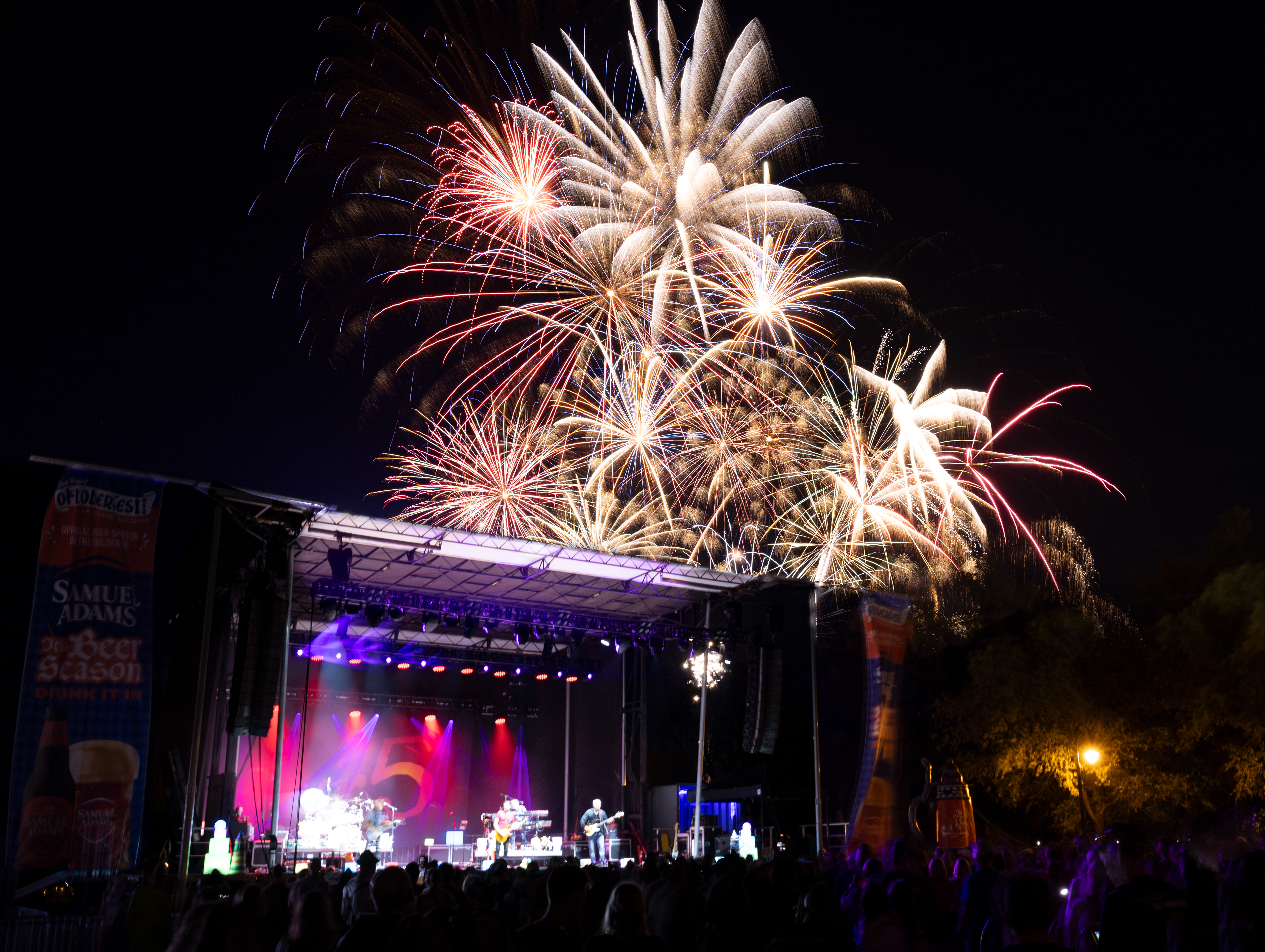 Fireworks at Oktoberfest