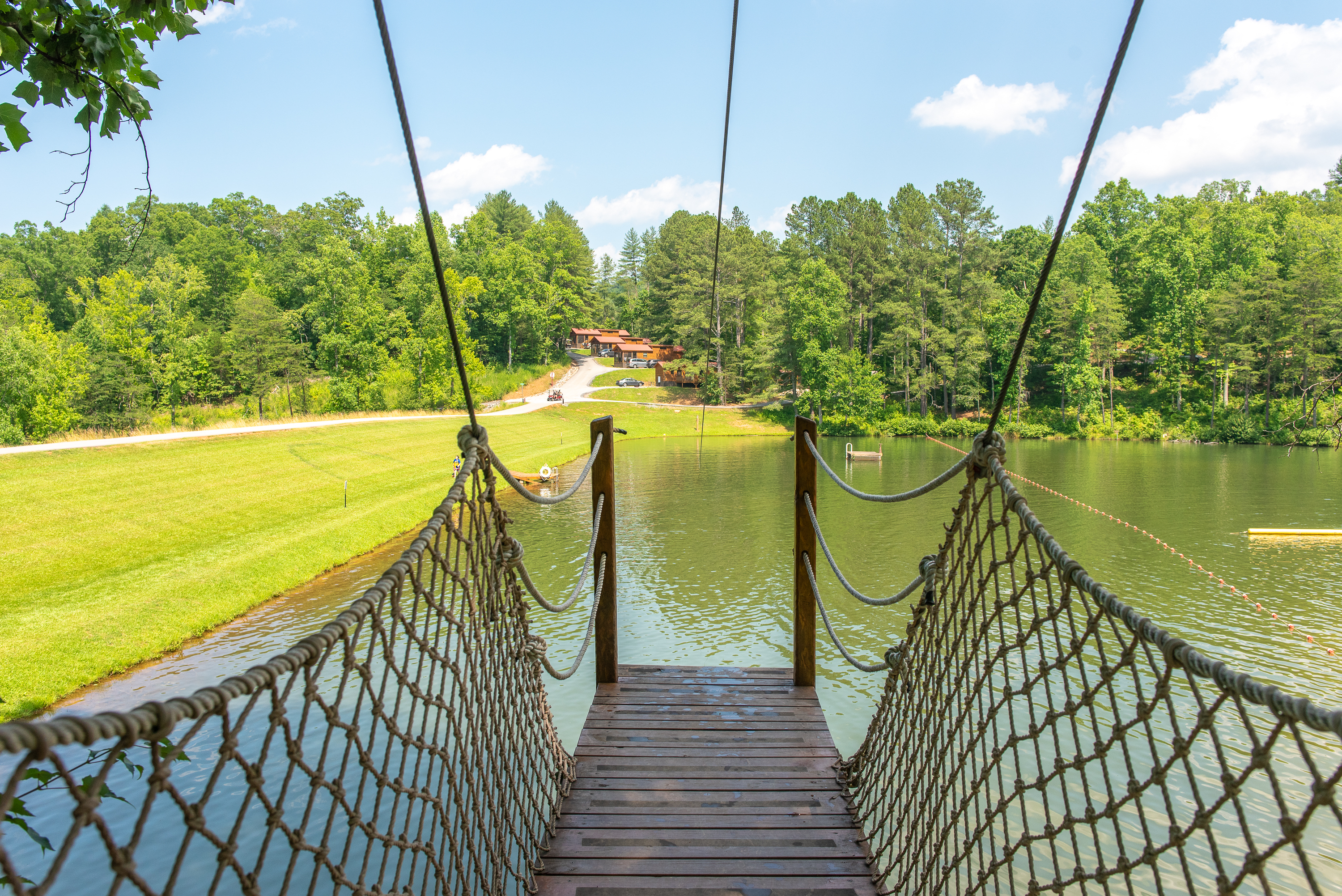 Ropes course in North Carolina