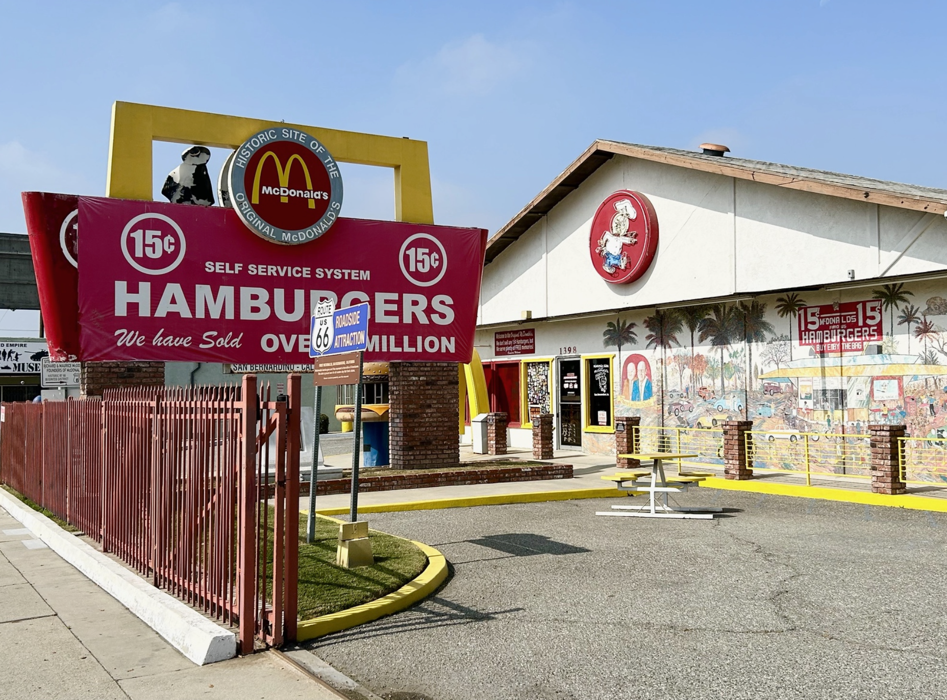 The first McDonald's