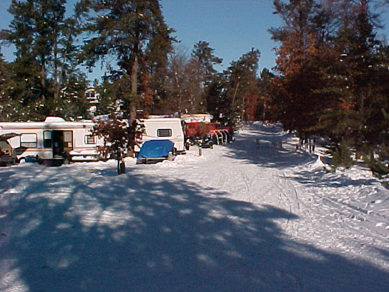 Sno-Trac Village in Grayling, Michigan