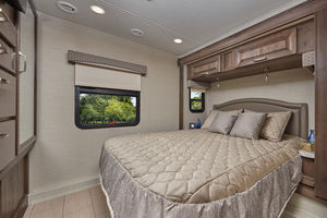 Class C Motorhome Private Bedroom